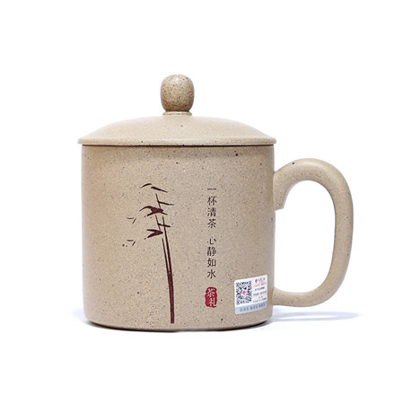 高档段泥紫砂茶杯