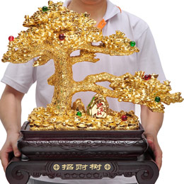 招财发财树摆件